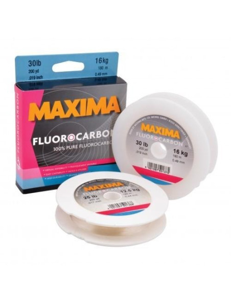 FIO MAXIMA FLUORCARBONO 180M 0.19MM